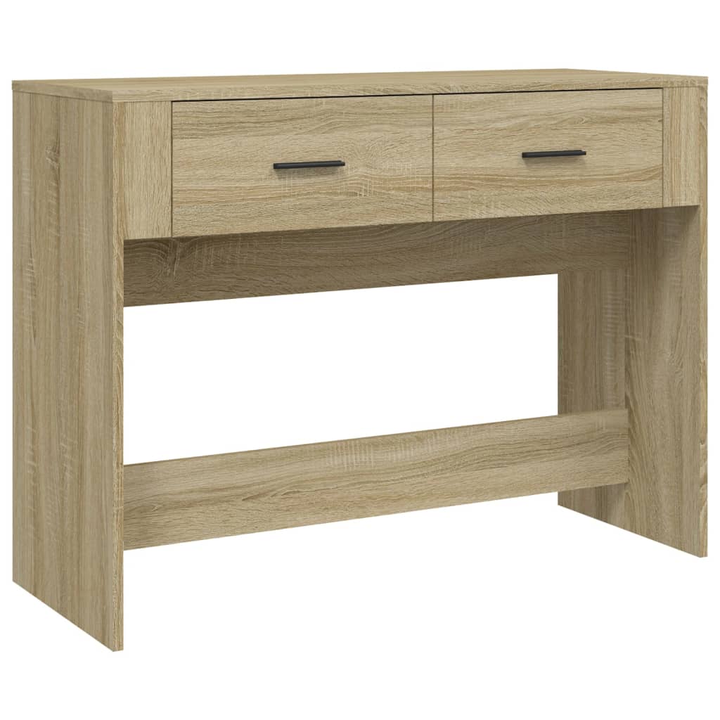 Τραπέζι Κονσόλα Sonoma Δρυς 100x39x75 εκ. Επεξεργασμένο Ξύλο
