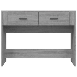 Τραπέζι Κονσόλα Γκρι Sonoma 100x39x75 εκ. Επεξεργασμένο Ξύλο