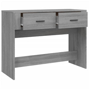Τραπέζι Κονσόλα Γκρι Sonoma 100x39x75 εκ. Επεξεργασμένο Ξύλο