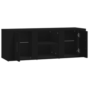 Έπιπλο Τηλεόρασης Μαύρο 100x31,5x35εκ. Επεξ. Επεξεργασμένο Ξύλο
