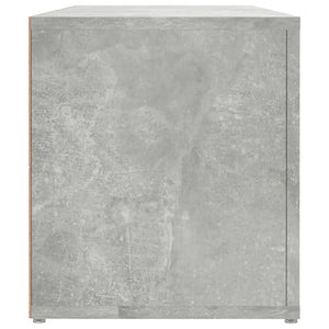 Έπιπλο Τηλεόρασης Γκρι Σκυρ. 100x31,5x35 εκ. Επεξ. Ξύλο - Pakobazaar