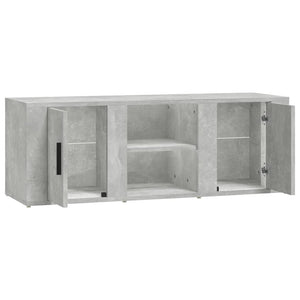 Έπιπλο Τηλεόρασης Γκρι Σκυρ. 100x31,5x35 εκ. Επεξ. Ξύλο - Pakobazaar