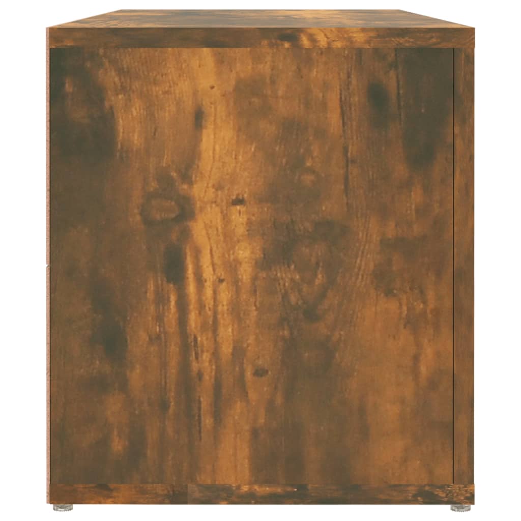 Έπιπλο Τηλεόρασης Καπνιστή Δρυς 100x31,5x35 εκ. Επεξ. Ξύλο