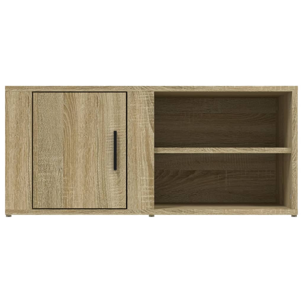 Έπιπλο Τηλεόρασης Sonoma Δρυς 80x31,5x36 εκ. Επεξεργασμένο Ξύλο