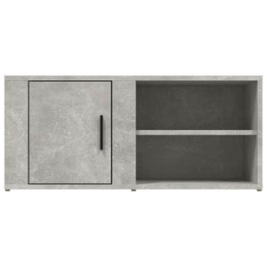 Έπιπλο Τηλεόρασης Γκρι Σκυρ. 80x31,5x36 εκ. Επεξεργασμένο Ξύλο