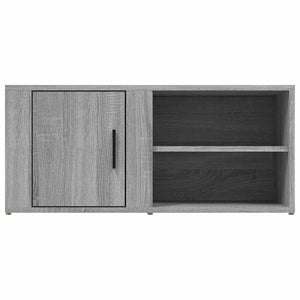 Έπιπλο Τηλεόρασης Γκρι Sonoma 80x31,5x36 εκ. από Επεξεργ. Ξύλο