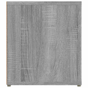 Έπιπλο Τηλεόρασης Γκρι Sonoma 80x31,5x36 εκ. από Επεξεργ. Ξύλο