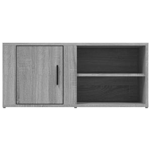 Έπιπλα Τηλεόρασης 2 τεμ. Γκρι Sonoma 80x31,5x36 εκ. Επεξ. Ξύλο