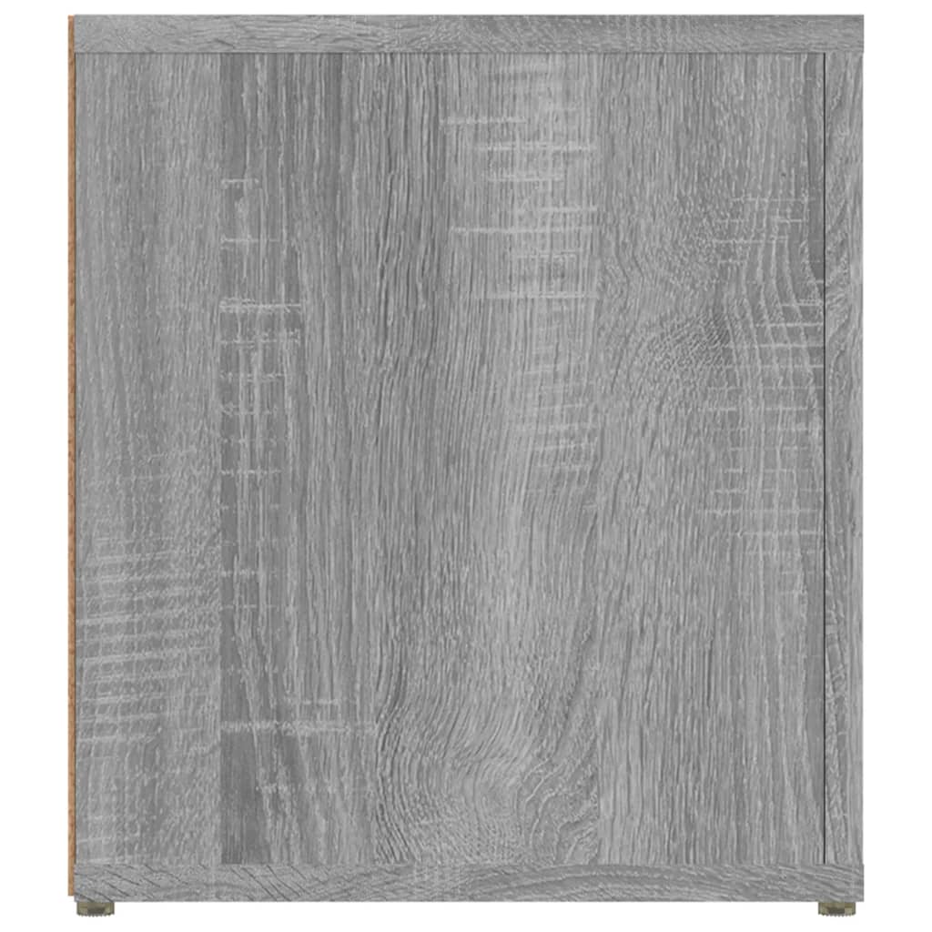 Έπιπλα Τηλεόρασης 2 τεμ. Γκρι Sonoma 80x31,5x36 εκ. Επεξ. Ξύλο