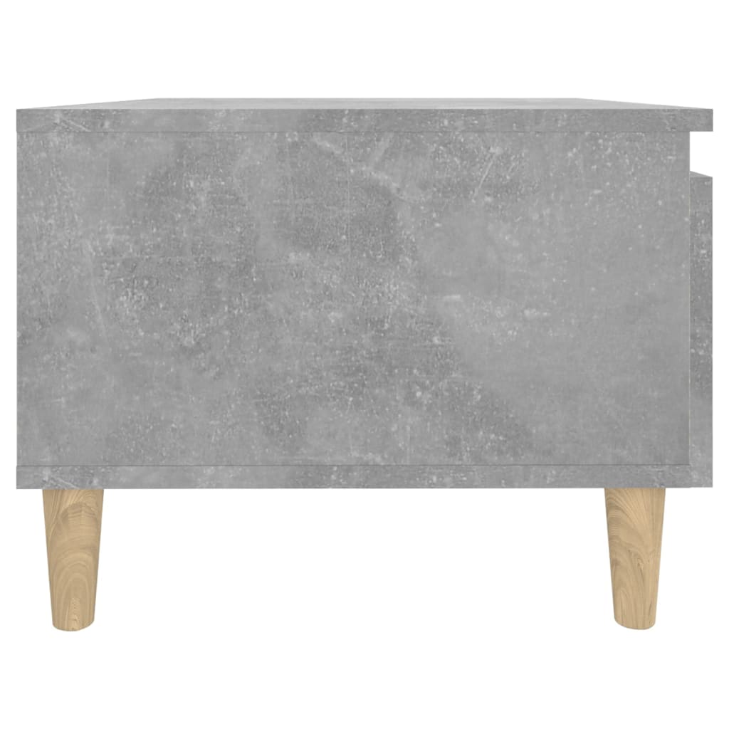Τραπέζι Βοηθητικό Γκρι Σκυροδ. 50x46x35 εκ. Επεξεργασμένο Ξύλο