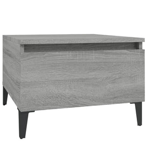 Τραπεζάκια Σαλονιού 2 τεμ. Γκρι Sonoma 50x46x35 εκ. Επεξ. Ξύλο - Pakobazaar