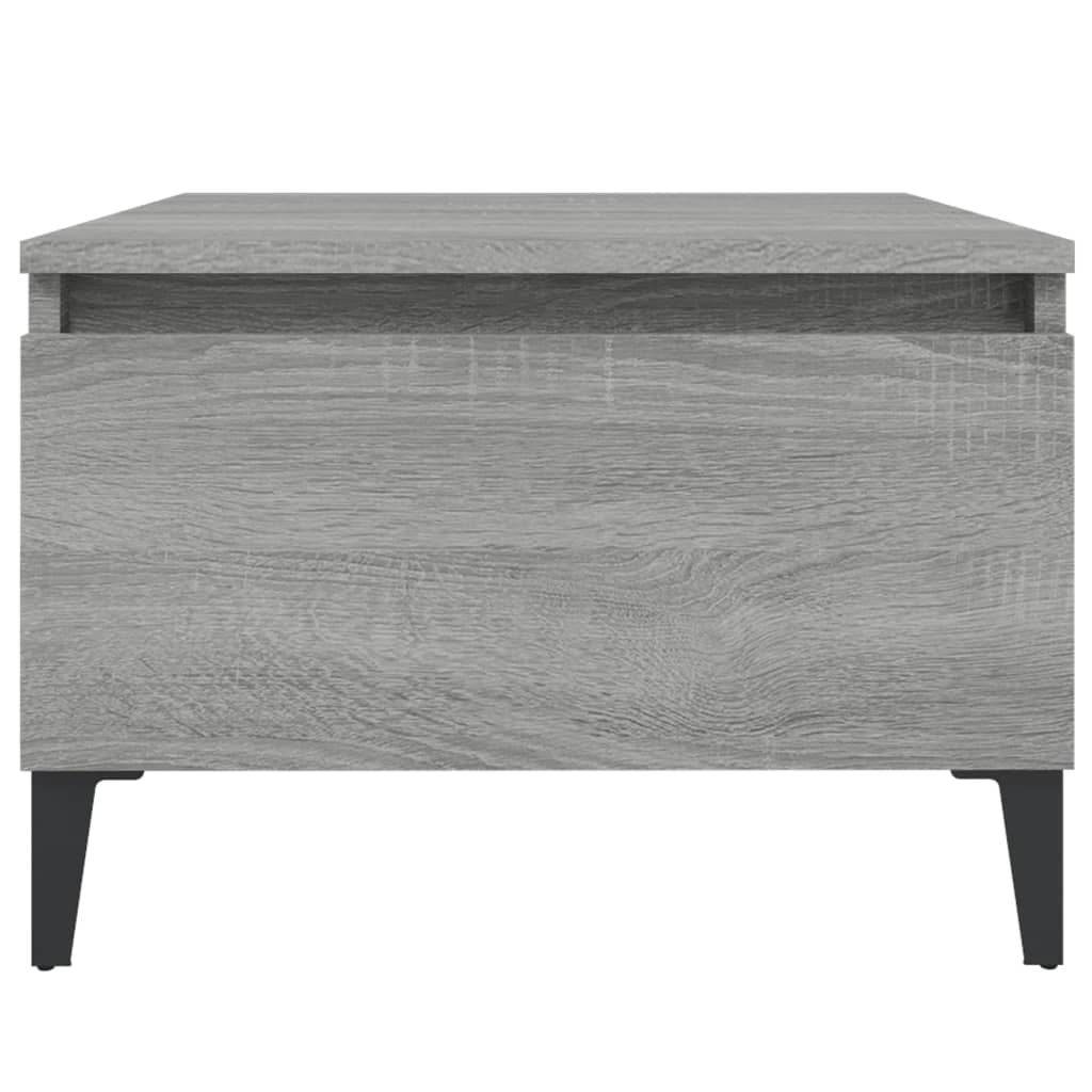 Τραπεζάκια Σαλονιού 2 τεμ. Γκρι Sonoma 50x46x35 εκ. Επεξ. Ξύλο - Pakobazaar
