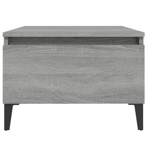 Τραπεζάκια Σαλονιού 2 τεμ. Γκρι Sonoma 50x46x35 εκ. Επεξ. Ξύλο - Pakobazaar