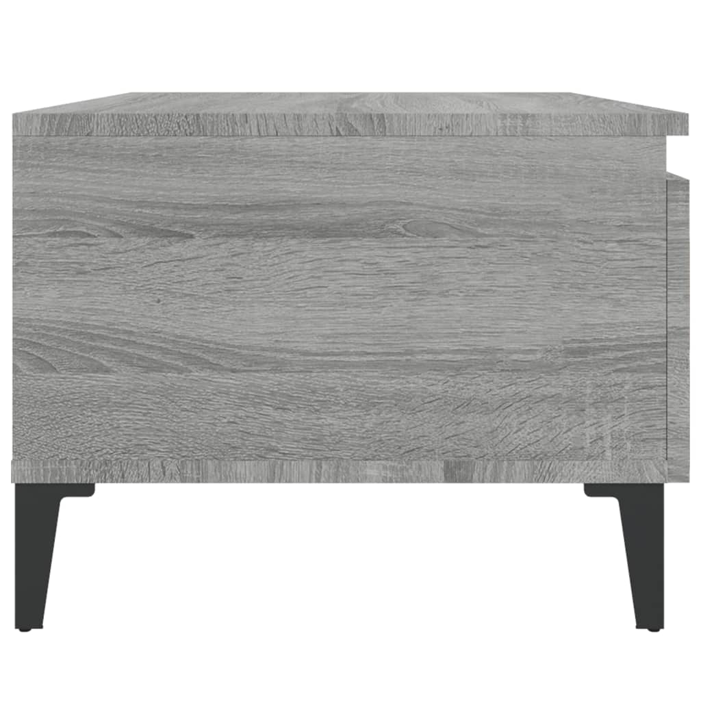 Τραπεζάκια Σαλονιού 2 τεμ. Γκρι Sonoma 50x46x35 εκ. Επεξ. Ξύλο - Pakobazaar