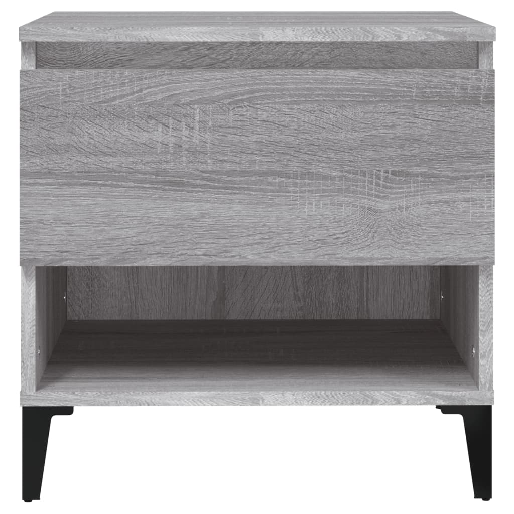 Βοηθητικό Τραπέζι Γκρι Sonoma 50x46x50 εκ. Επεξεργασμένο Ξύλο