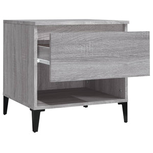 Βοηθητικό Τραπέζι Γκρι Sonoma 50x46x50 εκ. Επεξεργασμένο Ξύλο
