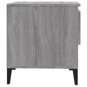 Βοηθητικό Τραπέζι Γκρι Sonoma 50x46x50 εκ. Επεξεργασμένο Ξύλο