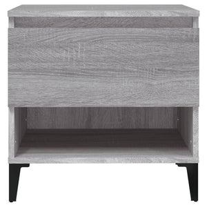 Βοηθητικά Τραπέζια 2 τεμ. Γκρι Sonoma 50x46x50 εκ. Επεξ. Ξύλο