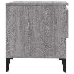 Βοηθητικά Τραπέζια 2 τεμ. Γκρι Sonoma 50x46x50 εκ. Επεξ. Ξύλο