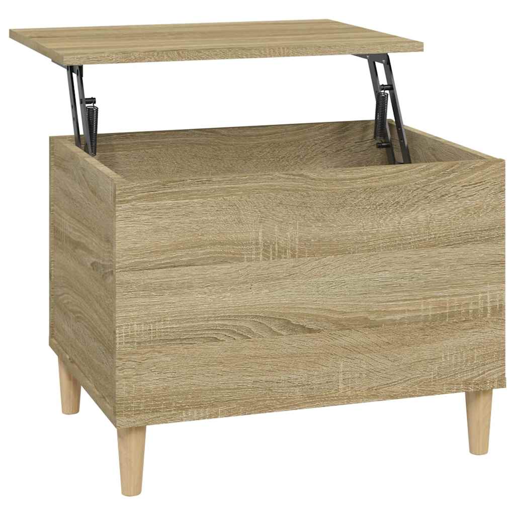 Τραπεζάκι Σαλονιού Sonoma Δρυς 60x44,5x45εκ. Επεξεργασμένο Ξύλο