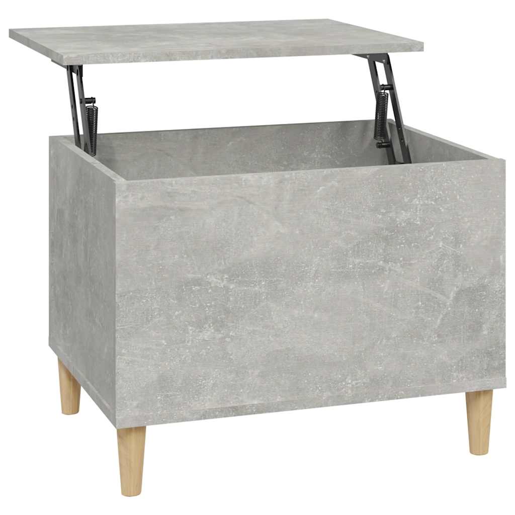 Τραπεζάκι Σαλονιού Γκρι Σκυρ. 60x44,5x45 εκ. Επεξεργ. Ξύλο - Pakobazaar