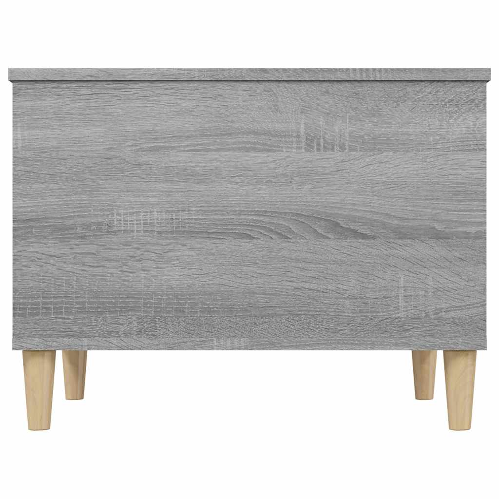 Τραπεζάκι Σαλονιού Γκρι Sonoma 60x44,5x45εκ. Επεξεργασμένο Ξύλο