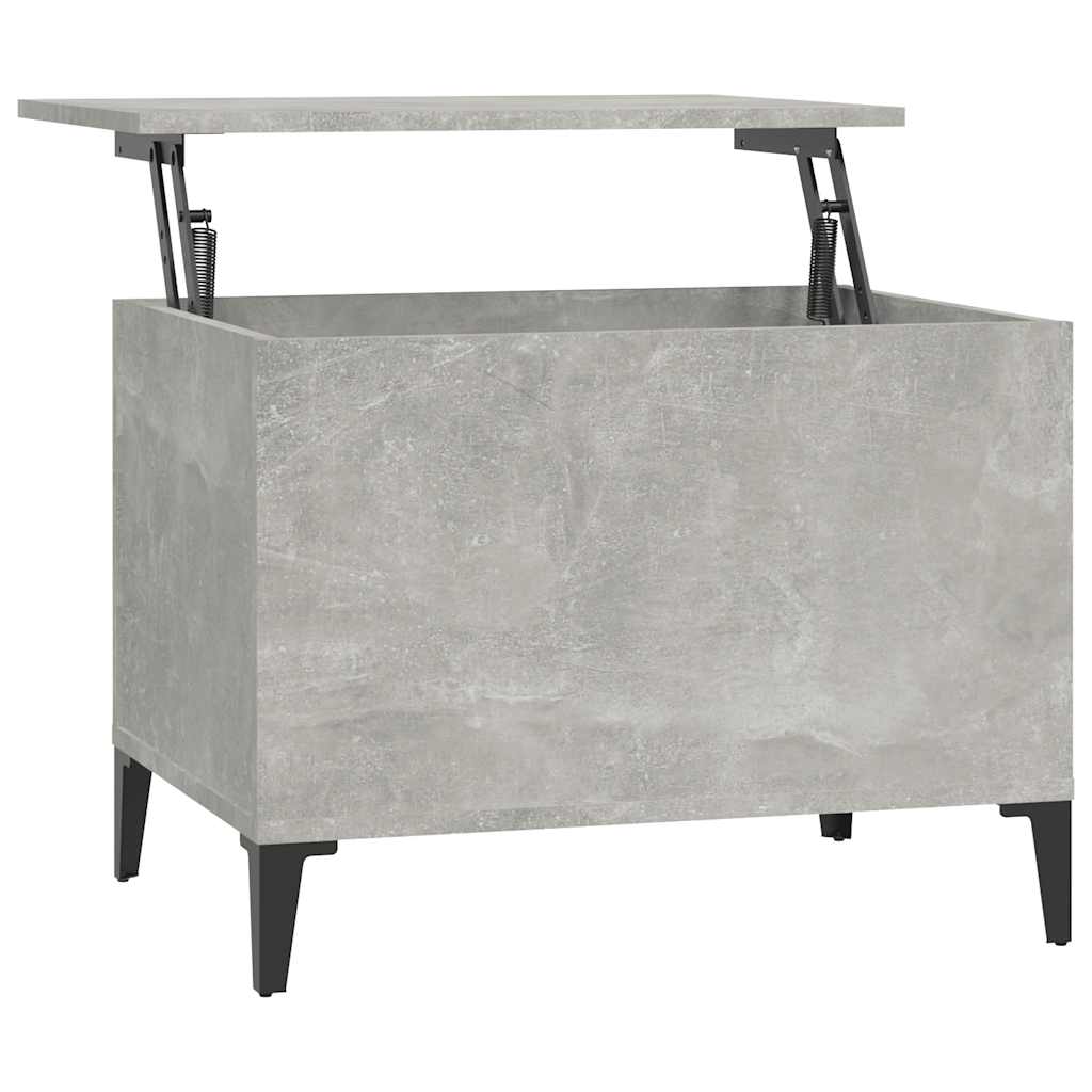 Τραπεζάκι Σαλονιού Γκρι Σκυρ. 60x44,5x45 εκ. Επεξεργ. Ξύλο - Pakobazaar