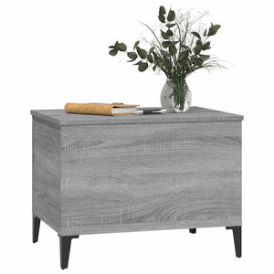 Τραπεζάκι Σαλονιού Γκρι Sonoma 60x44,5x45εκ. Επεξεργασμένο Ξύλο