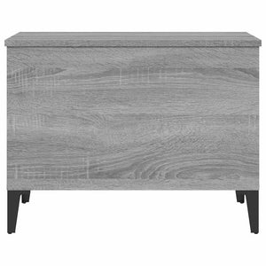 Τραπεζάκι Σαλονιού Γκρι Sonoma 60x44,5x45εκ. Επεξεργασμένο Ξύλο