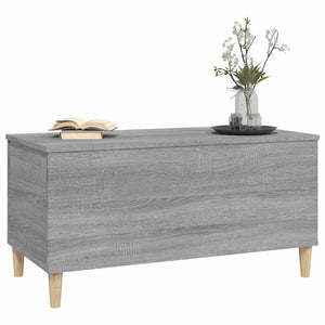 Τραπεζάκι Σαλονιού Γκρι Sonoma 90x44,5x45 εκ.Επεξεργασμένο Ξύλο