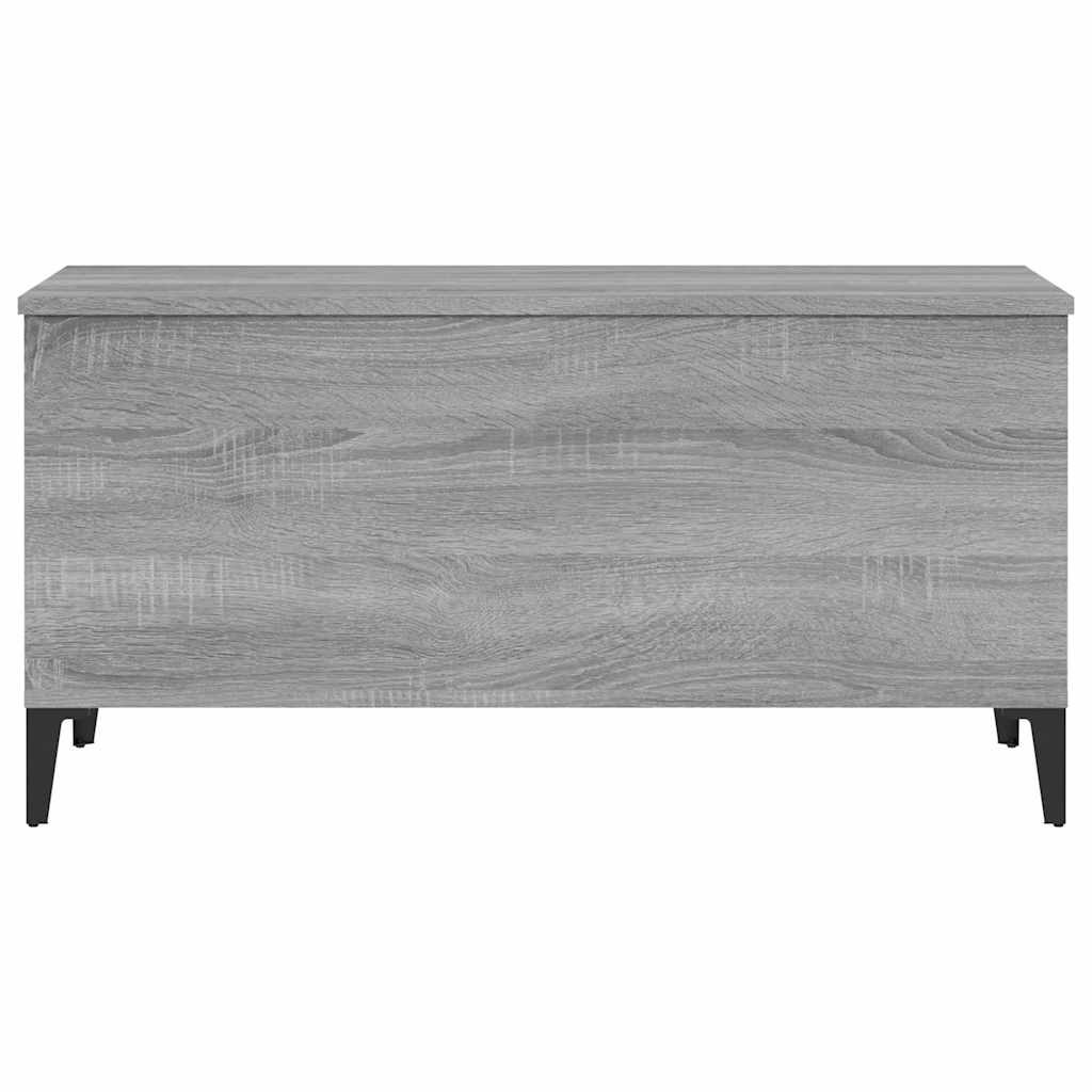 Τραπεζάκι Σαλονιού Γκρι Sonoma 90x44,5x45 εκ.Επεξεργασμένο Ξύλο