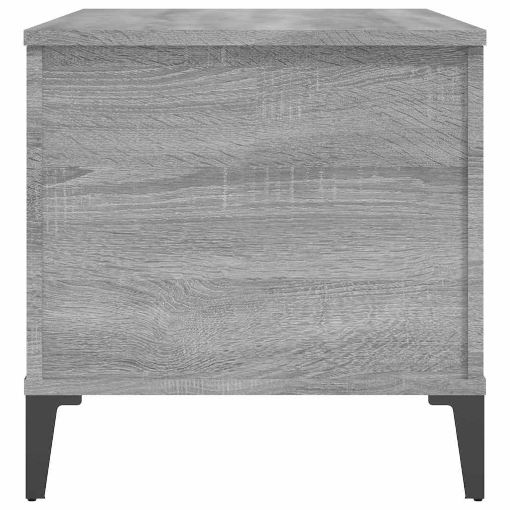 Τραπεζάκι Σαλονιού Γκρι Sonoma 90x44,5x45 εκ.Επεξεργασμένο Ξύλο