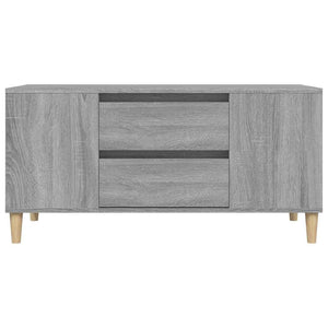 Έπιπλο Τηλεόρασης Γκρι Sonoma 102x44,5x50εκ. Επεξεργασμένο Ξύλο