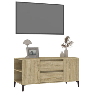 Έπιπλο Τηλεόρασης Sonoma Δρυς 102x44,5x50 εκ. Επεξ. Ξύλο