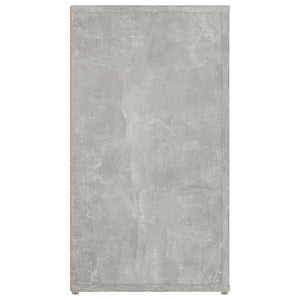 Ντουλάπι Γκρι Σκυροδέματος 100x33x59,5 εκ. Επεξεργασμένο Ξύλο