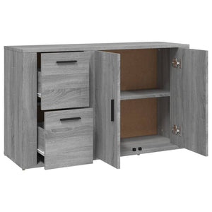 Ντουλάπι Γκρι Sonoma 100x33x59,5 εκ. από Επεξεργασμένο Ξύλο