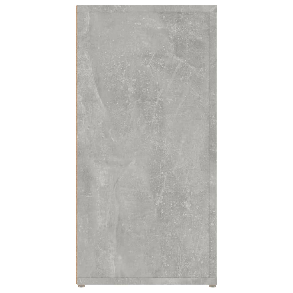 Ντουλάπι Γκρι Σκυροδέματος 100x30x59,5 εκ. Επεξεργασμένο Ξύλο