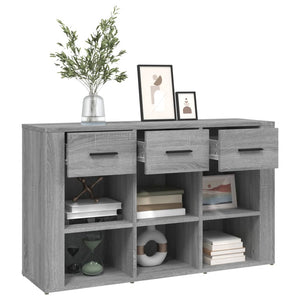 Ντουλάπι Γκρι Sonoma 100x30x59,5 εκ. από Επεξεργασμένο Ξύλο - Pakobazaar