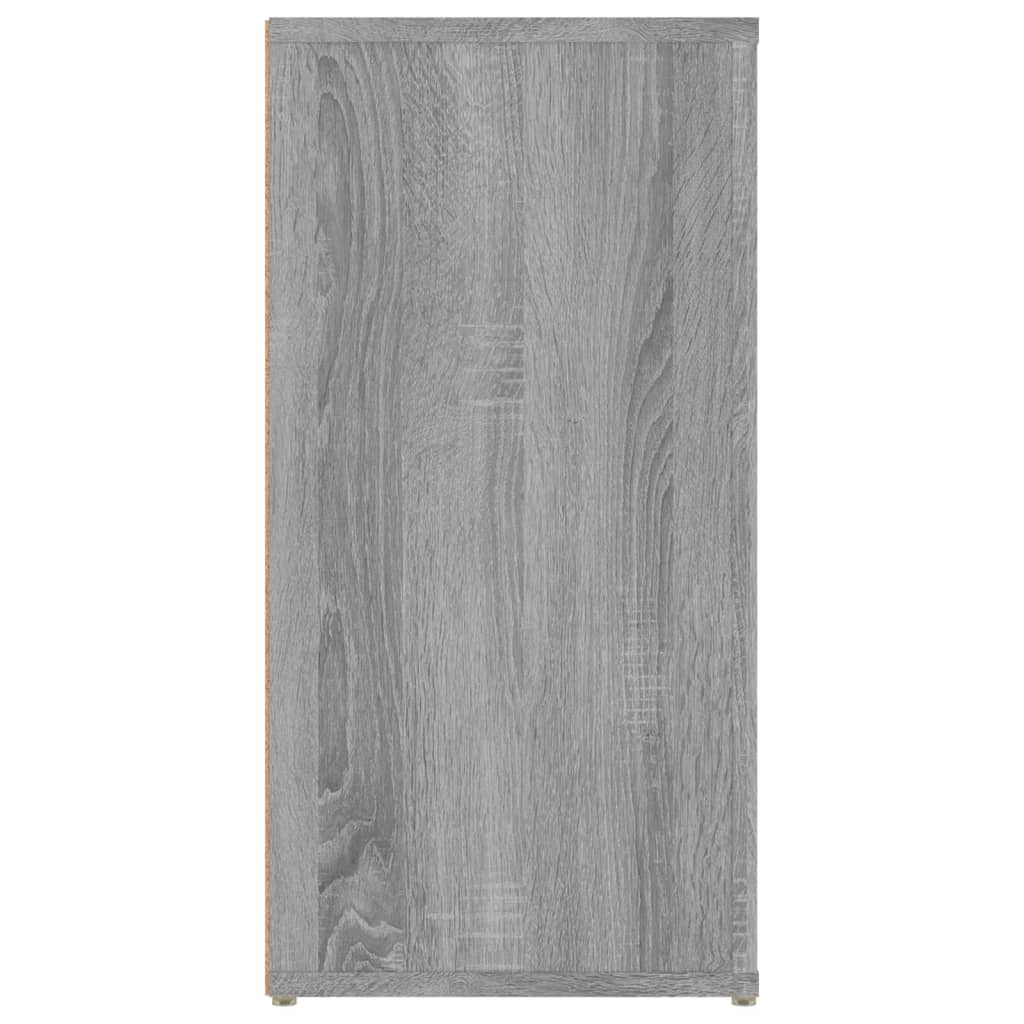 Ντουλάπι Γκρι Sonoma 100x30x59,5 εκ. από Επεξεργασμένο Ξύλο - Pakobazaar