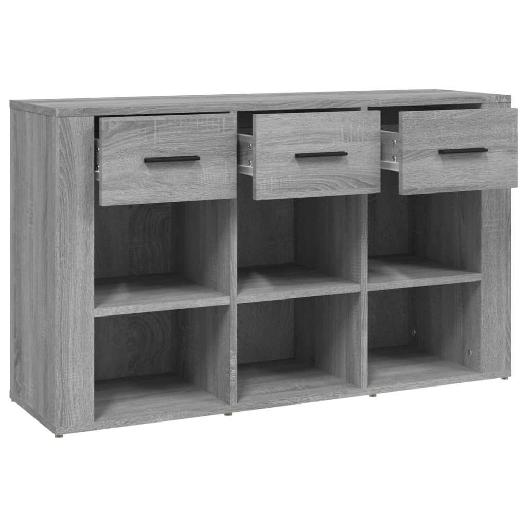 Ντουλάπι Γκρι Sonoma 100x30x59,5 εκ. από Επεξεργασμένο Ξύλο - Pakobazaar