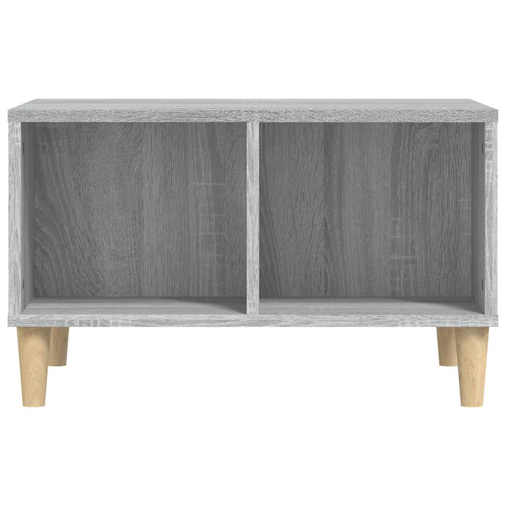 Τραπεζάκι Σαλονιού Γκρι Sonoma 60x50x36,5εκ. Επεξεργασμένο Ξύλο