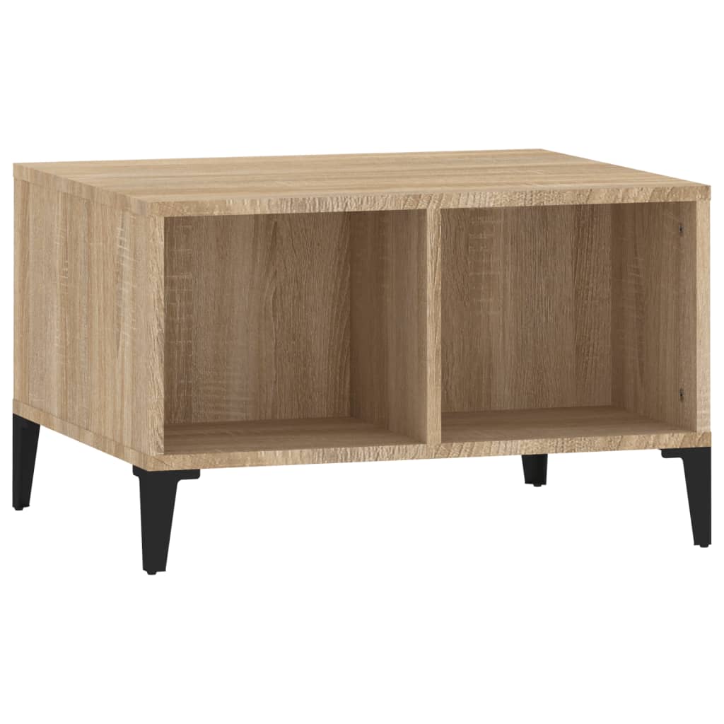Τραπεζάκι Σαλονιού Sonoma Δρυς 60x50x36,5εκ. Επεξεργασμένο Ξύλο