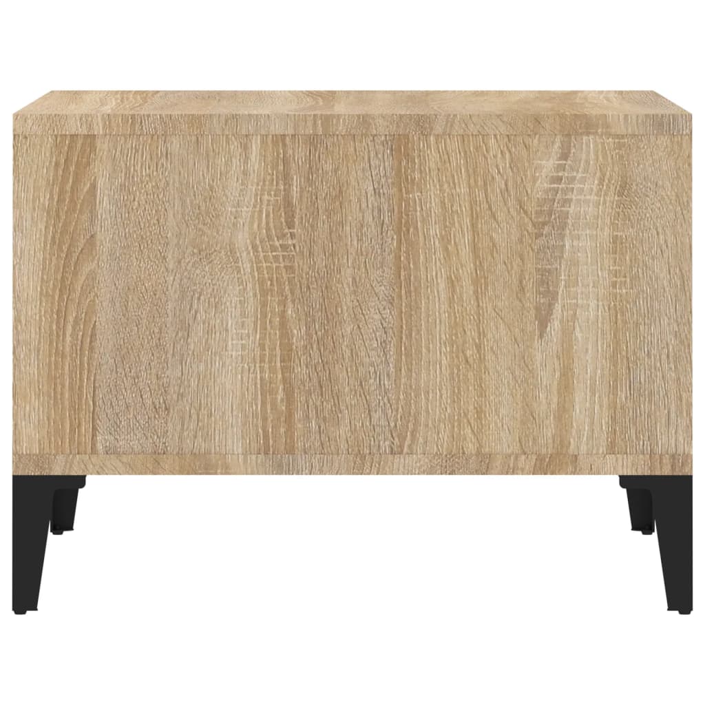 Τραπεζάκι Σαλονιού Sonoma Δρυς 60x50x36,5εκ. Επεξεργασμένο Ξύλο