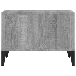 Τραπεζάκι Σαλονιού Γκρι Sonoma 60x50x36,5εκ. Επεξεργασμένο Ξύλο