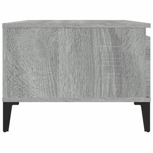 Τραπεζάκι Σαλονιού Γκρι Sonoma 90x50x36,5εκ. Επεξεργασμένο Ξύλο