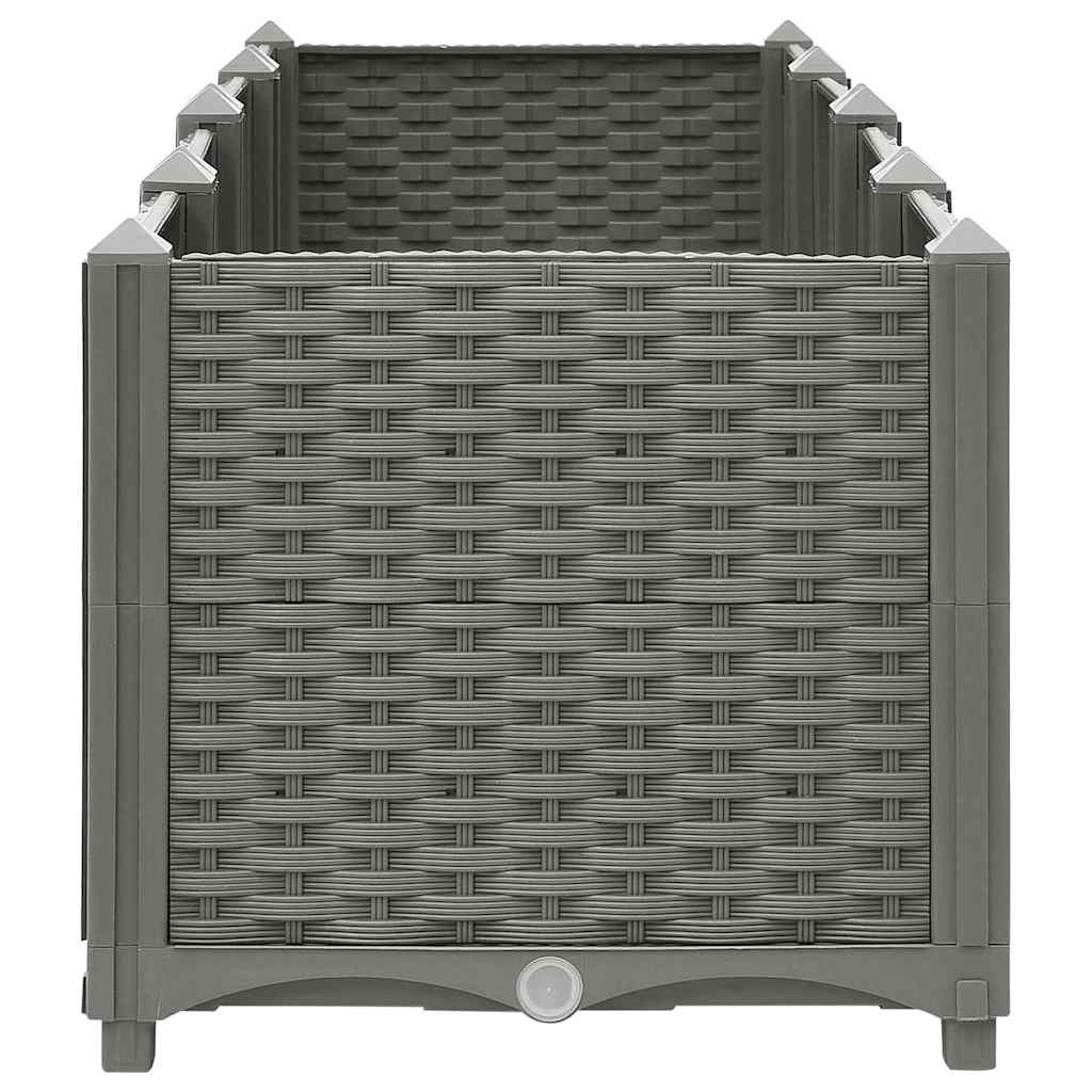 Ζαρντινιέρα 160 x 40 x 38 εκ. από Πολυπροπυλένιο - PAKOBAZAAR