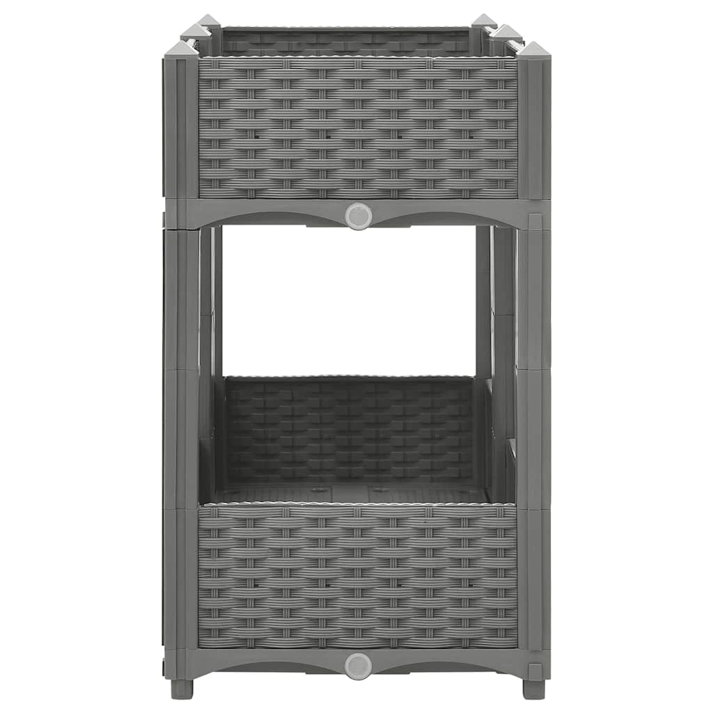 Ζαρντινιέρα 80 x 40 x 71 εκ. από Πολυπροπυλένιο - PAKOBAZAAR