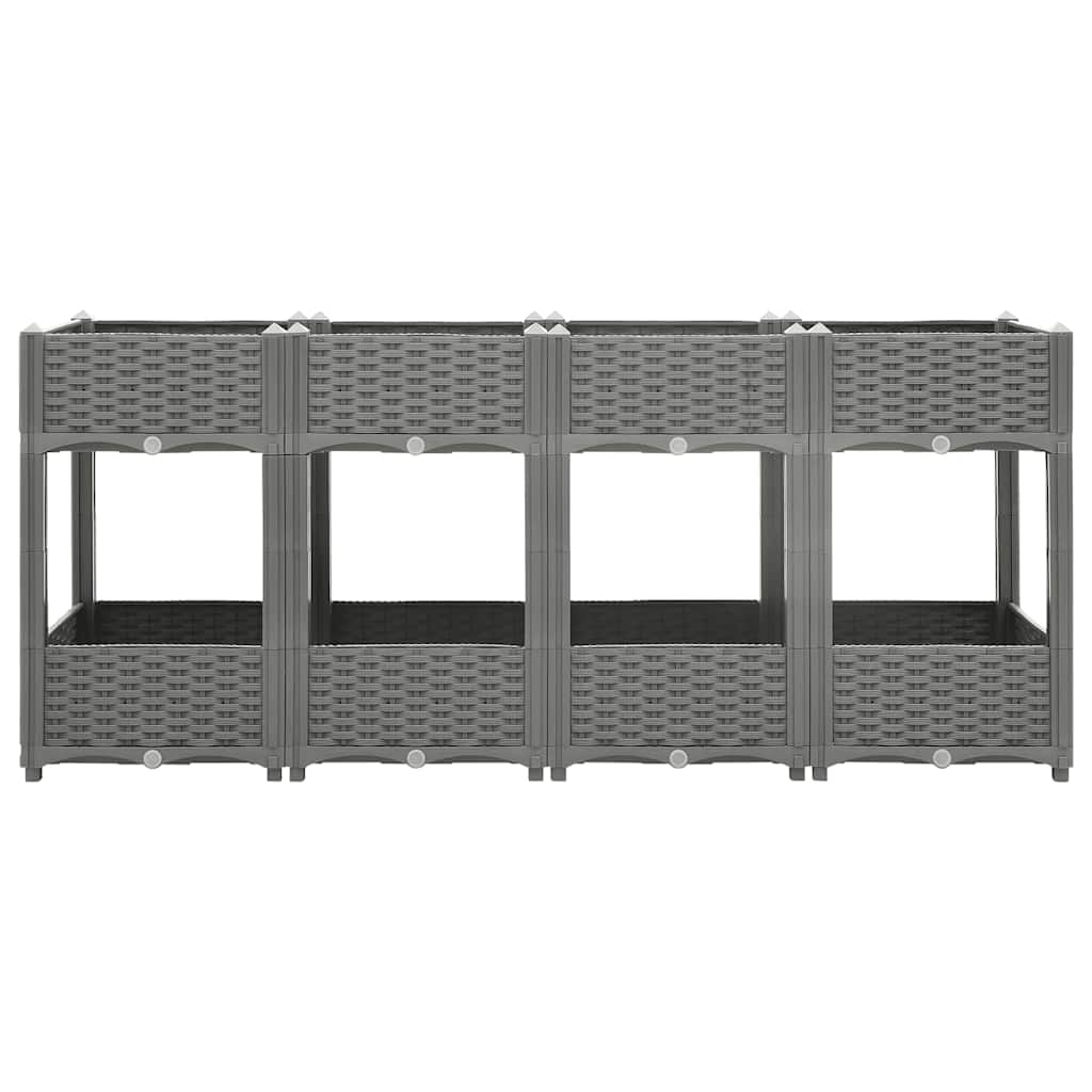 Ζαρντινιέρα 160 x 40 x 71 εκ. από Πολυπροπυλένιο - PAKOBAZAAR
