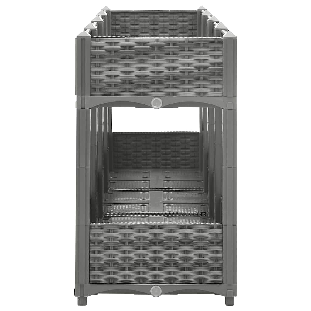 Ζαρντινιέρα 160 x 40 x 71 εκ. από Πολυπροπυλένιο - PAKOBAZAAR