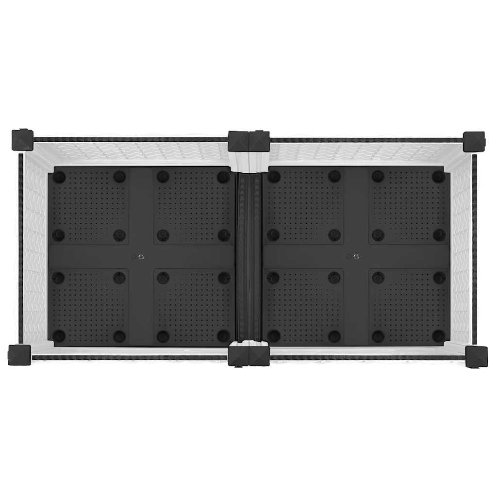 Ζαρντινιέρα 80 x 40 x 23 εκ. από Πολυπροπυλένιο - PAKOBAZAAR